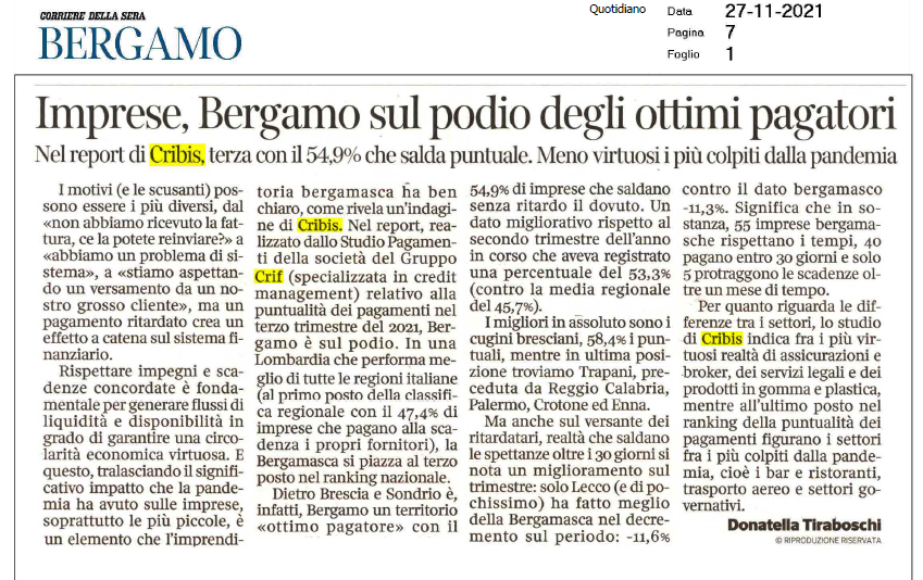Corriere Bergamo
