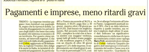 L'adige Pagamenti