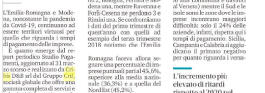CRIBIS 210608 GAZZETTA DI MODENA