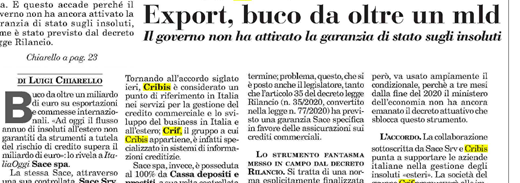 20201001 Italiaoggi