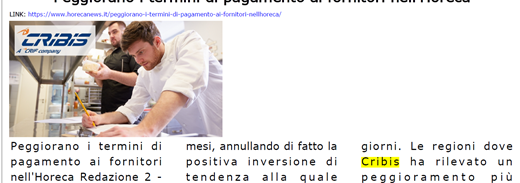 CRIBIS 200720 HORECANEWS
