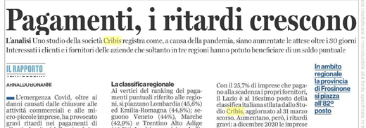 CRIBIS 210610 CIOCIARIA OGGI