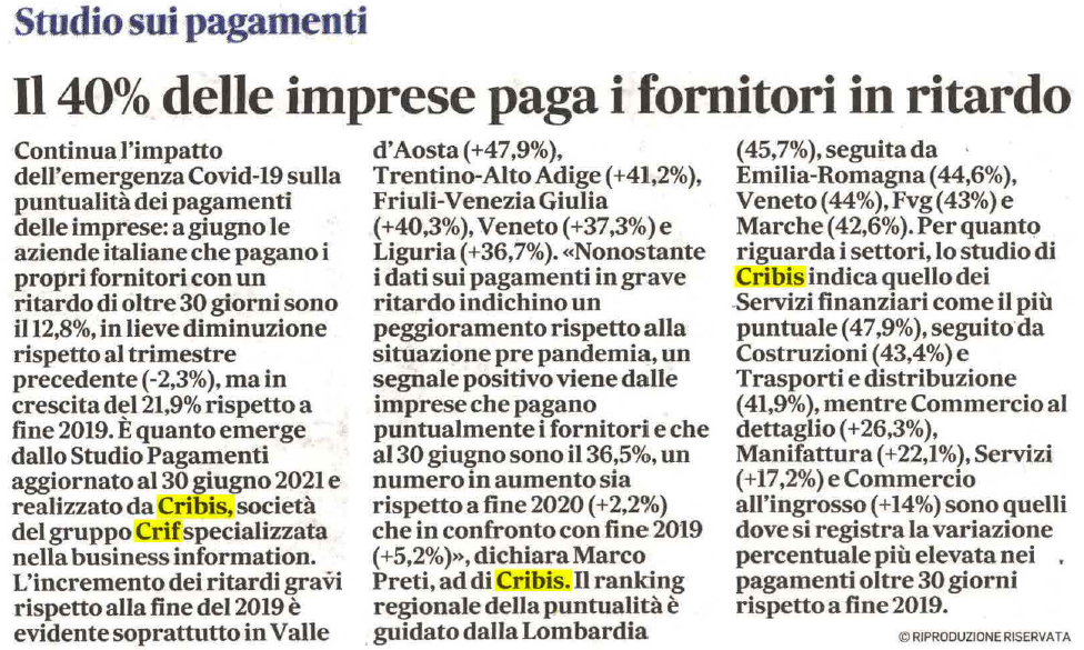 Il Gazzettino Studio Pagamenti